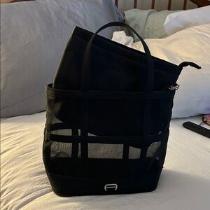 Stylish Black Tote Bag